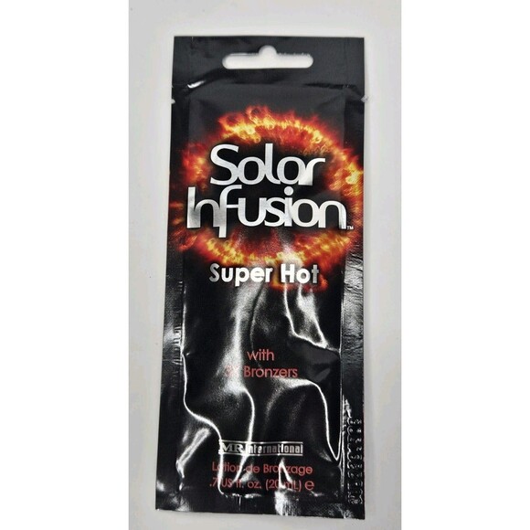 Mr International Solar Infusion Super Hot Tanning Packets Lot 7 - Picture 2 of 3
